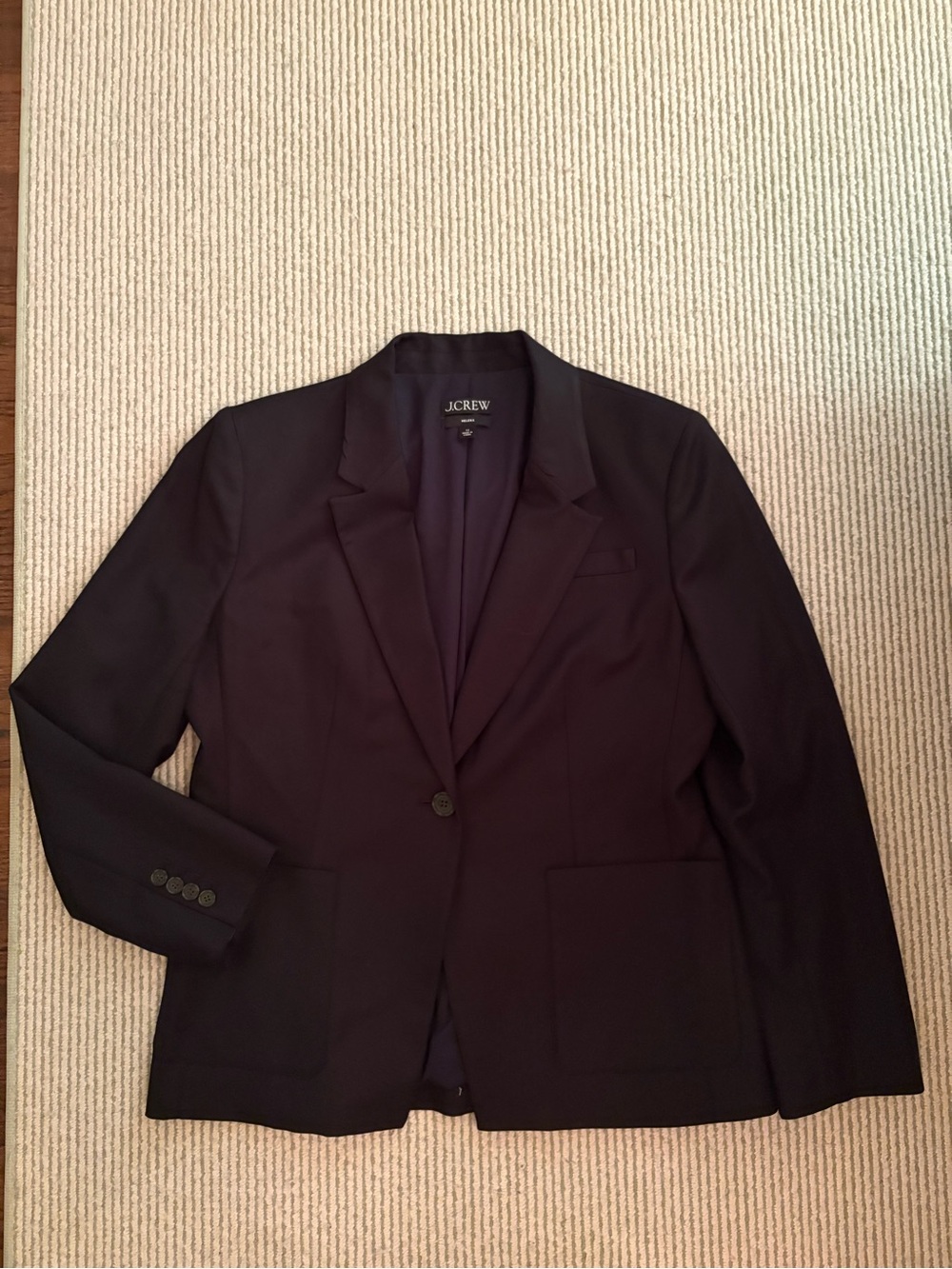 J. Crew Black Helena Tailored Blazer